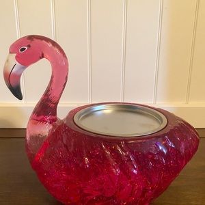 Bath & Body Works Flamingo 3 Wick Candle Holder